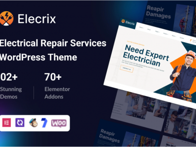 Elecrix – Electrical Repair Services WordPress The