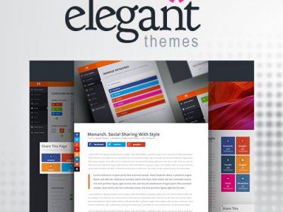 Elegant Themes Monarch Social Media Sharing