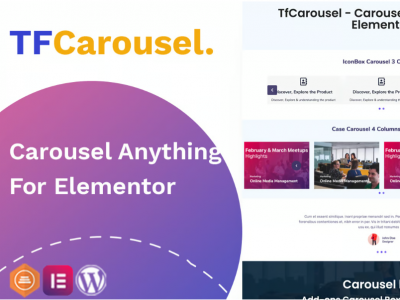 Elementor Carousel - Create slider with any addon