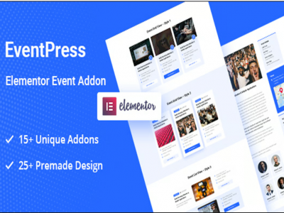 Elementor Events Addon - WordPress Events plugin