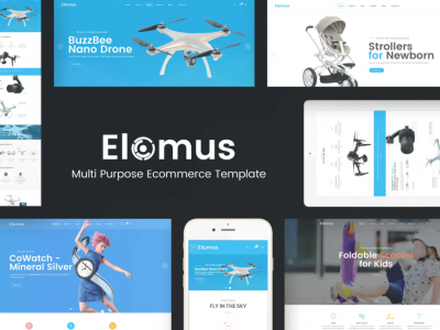 Elomus - Single Product OpenCart Theme