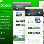 Energyland - Solar & Renewable Energy WP Theme