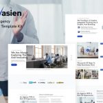 Enovasien - Creative Agency Elementor Pro Template Kit