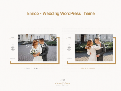 Enrico - Wedding WordPress Theme