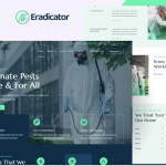 Eradicator - Pest Control Services Elementor Pro Template Kit