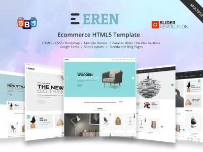 Eren - Multipurpose Ecommerce Template