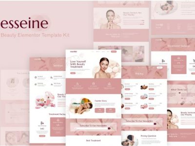 Essein - Beauty Spa Elementor Template Kit