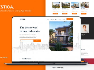 Estica — Real Estate Unbounce Landing Page