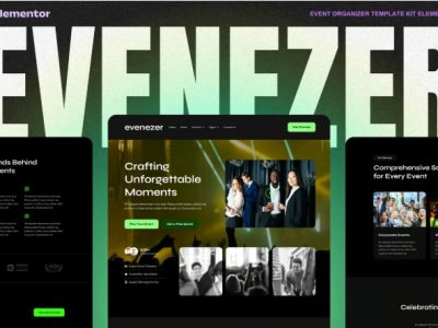 Evenizer - Event Organizer Elementor Template Kit