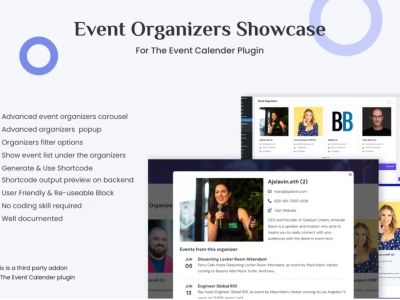 Event Organizers Showcase for The Event Calendar