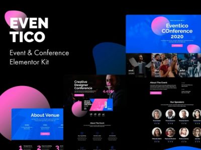 Eventico - Event & Conference Elementor Template Kit
