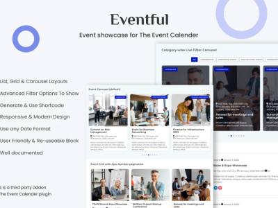 Events Showcase For The Events Calendar