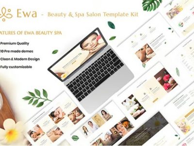 Ewa - Beauty & Spa Salon Elementor Template Kit