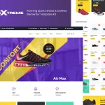 Extreme - Sports Footwear Store Elementor Pro Template Kit