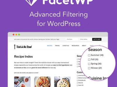 FacetWP – Advanced Filtering for WordPress