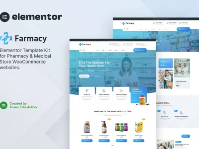 Farmacy – Pharmacy & Medical Store Elementor Template Kit