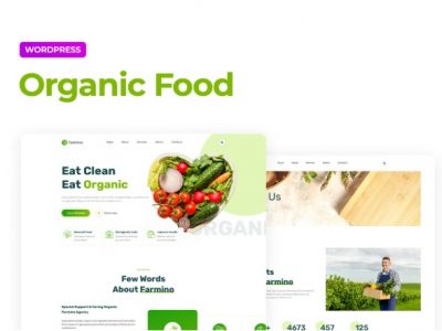 Farmino – Organic Food Template Kit
