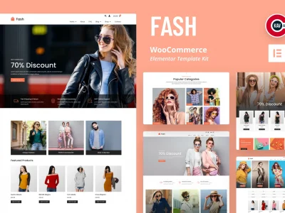 Fash - WooCommerce Elementor Template Kit