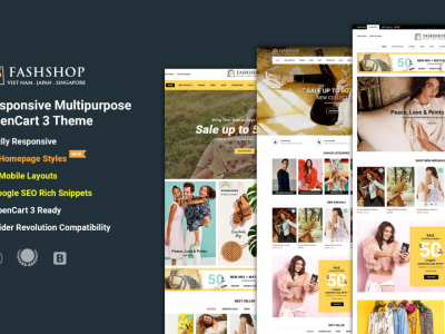 FashShop - Multipurpose OpenCart 3 Theme