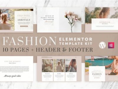 Fashion Instincts - WooCommerce Elementor Template Kit