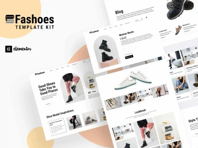 Fashoes - Minimal Fashion Store Elementor Template Kit