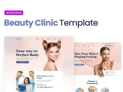 Feanty – Beauty Clinic Elementor Template Kit