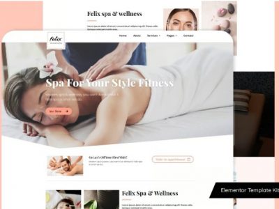 Felix - Spa Elementor Template Kit
