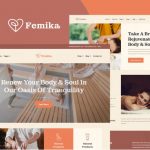 Femika - Spa Center & Wellness Elementor Pro Template Kit