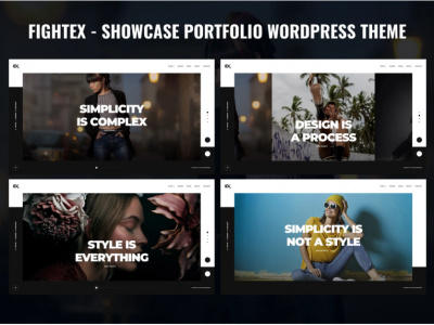 Fightex - Showcase Portfolio WordPress Theme