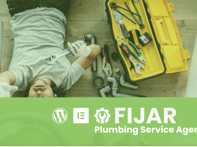 Fijar - Plumbing Service Elementor Template Kit