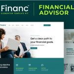 Financ - Financial Advisor Elementor Template Kit