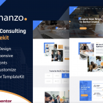 Finanzo | Finance Consulting Elementor Template Kit