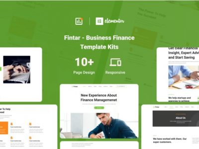 Fintar - Finance Management Elementor Template Kit
