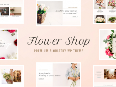 Flower Shop - Decoration Store and Floristic