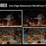 Foodex - One Page Restaurant WordPress Theme