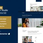 Fortuna - Interior Design Service Elementor Template Kit