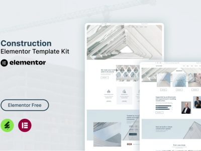 FourWall - Construction Elementor Template Kit