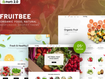 FruitBee - Organic Food, Natural Shopify Theme
