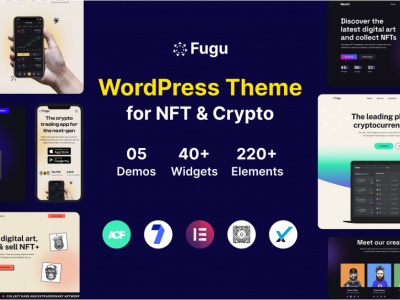 Fugu - NFT & Crypto WordPress Theme