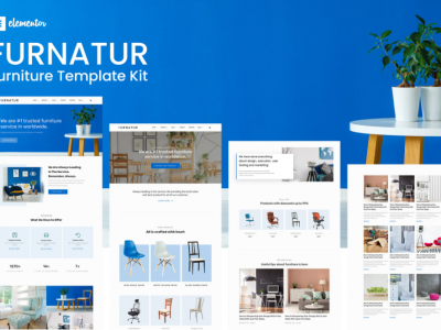 Furnatur - Furniture eCommerce Elementor Template Kit