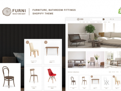 Furni - Furniture, Bathroom Fittings Shopify Theme