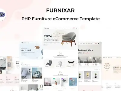 Furnixar - PHP Furniture eCommerce Template