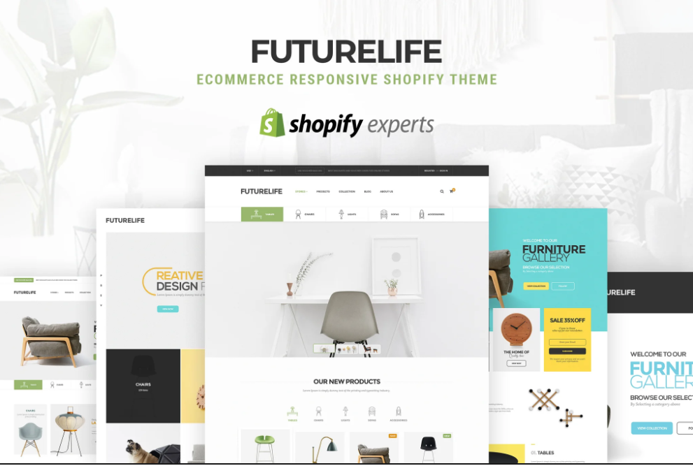 Futurelife  eCommerce Responsive Shopify Theme