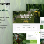 GardenGlow - Gardening & Landscape Elementor Pro Template Kit
