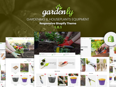 Gardenly  Gardening & Houseplants Shopify Theme