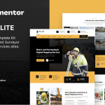 Geolite – Land Surveying & Digital Mapping Elementor Template Kit