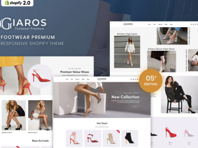 Giaros - Footwear Premium Responsive Shopify Theme