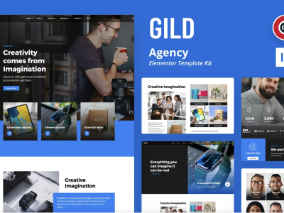 Gild - Agency Elementor Template Kit