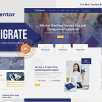 Gimmigrate - Immigration & Visa Consulting Elementor Template Kit