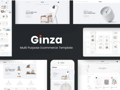 Ginza - Responsive Prestashop Theme